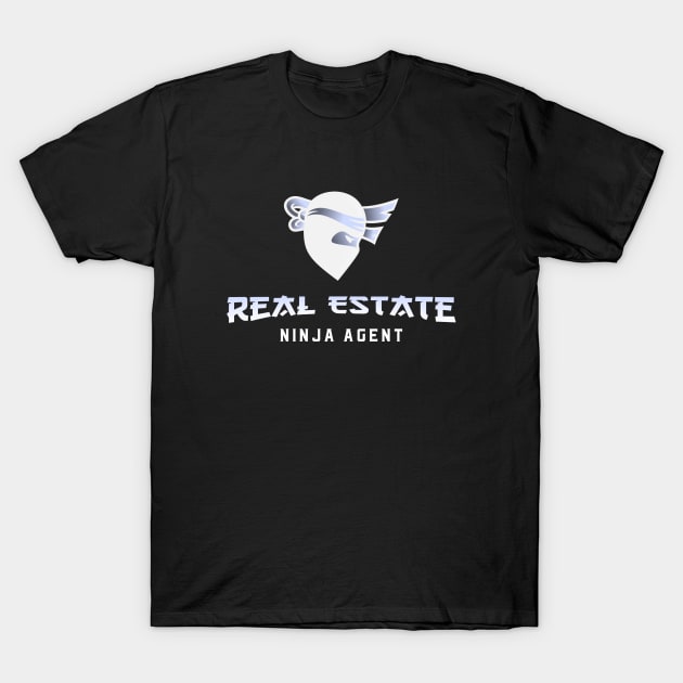 Ninja Real Estate Agent T-Shirt by The Favorita